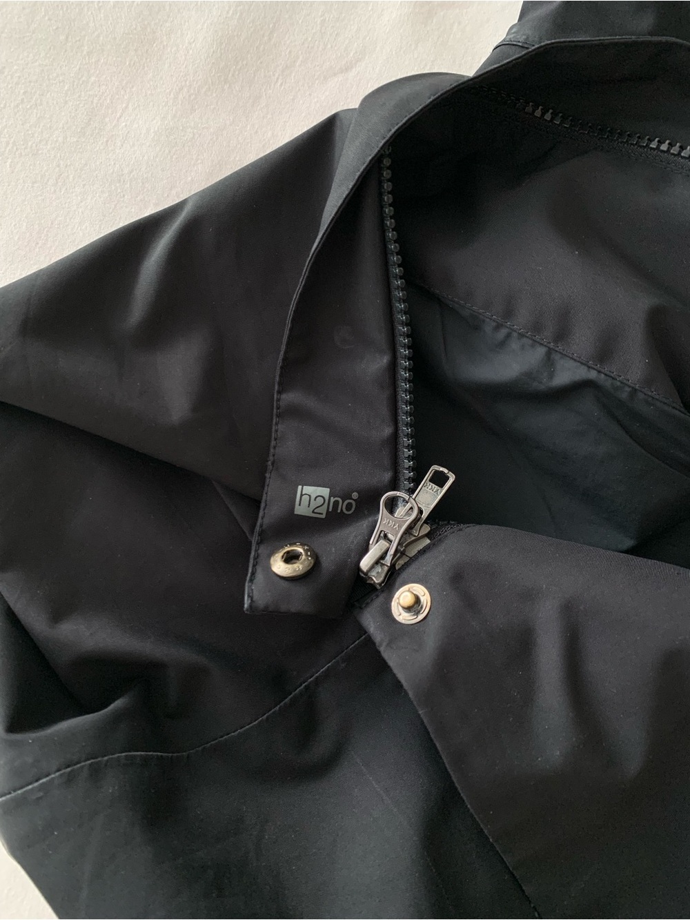 Patagonia Black Hooded Trench Coat - Picture 13 of 16